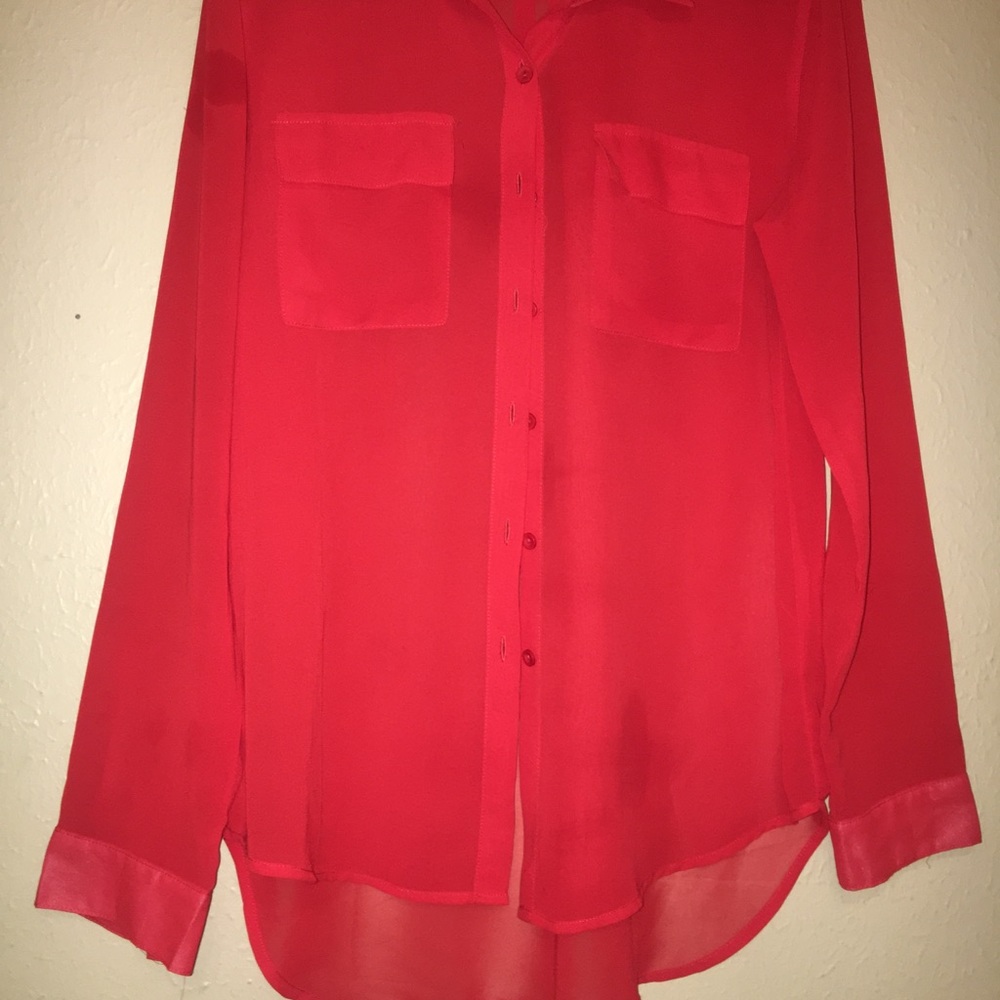Sheer shirt